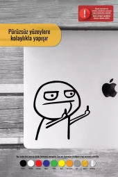 Komik Karakter - Araç, Oto, Laptop, Duvar Uyumlu Sticker 15*15 Cm - 3