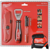 Milwaukee Promo Set Metre 5m+Maket Bıç.+Marker+Şişe Açacağı 4932480553 - 1
