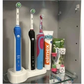 Oral-B Elektrikli Şarjlı Diş Fırçası Standı 3 Slotlu - 1