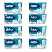 Önlem Belbantlı Tekstil Yüzey Büyük Boy Large 30'lu 8 Paket Hasta Bezi - 1