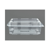 Plastik Saklama Kabı 1000 gr 100'lü Yüksek Kapaklı Bombe Plastik Kurabiye Kabı Şeffaf Sızdırmaz Kap - 1