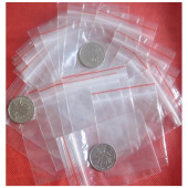 Kilitli Torba 5x5 Cm 100'lü Kilitli Buzdolabı Poşeti Şeffaf Kilitli Poşet Kilitli Saklama Poşeti - 3