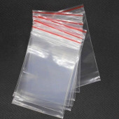 Kilitli Torba 6x7 Cm 100'lü Kilitli Buzdolabı Poşeti Şeffaf Kilitli Poşet Kilitli Saklama Poşeti - 2
