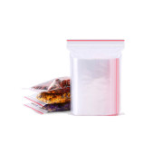 Kilitli Torba 7x9 Cm 100'lü Kilitli Buzdolabı Poşeti Şeffaf Kilitli Poşet Kilitli Saklama Poşeti - 2