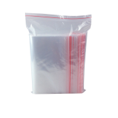 Kilitli Torba 13x16 Cm 100'lü Kilitli Buzdolabı Poşeti Şeffaf Kilitli Poşet Kilitli Saklama Poşeti - 2