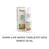 HOMM LIFE NEFES TAZELEYİCİ AĞIZ SPREYİ 25 ML - 1
