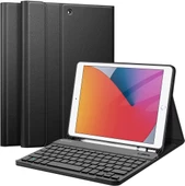 Samsung Galaxy Tab S7 FE S7 Plus S8 Plus 12.4" Kılıf Kablosuz Klavyeli Kılıf Mobax X800 T730 T970 - 7