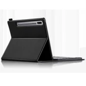 Samsung Galaxy Tab S7 FE S7 Plus S8 Plus 12.4" Kılıf Kablosuz Klavyeli Kılıf Mobax X800 T730 T970 - 2