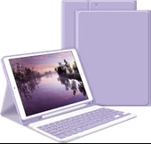 Samsung Galaxy Tab S7 FE S7 Plus S8 Plus 12.4" Kılıf Kablosuz Klavyeli Kılıf Mobax X800 T730 T970 - 6
