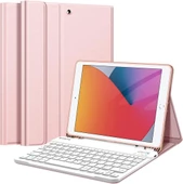 Apple iPad 9. Nesil 10.2" 2021 Kılıf Kablosuz Klavyeli Case Mobax A2602 A2603 A2604 A2605 thumbnail 6
