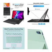 Apple iPad Mini 5 / 4 Kılıf 7.9inç Kablosuz Klavyeli Case Mobax A2133 A2124 A2125 A2126 A1538 A1550 - 12