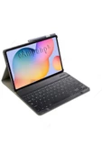 Samsung Galaxy Tab A 10.1 T580 Kılıf Kablosuz Klavyeli Case Mobax T585 T587 - 1