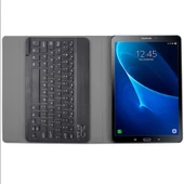 Samsung Galaxy Tab A 10.1 T580 Kılıf Kablosuz Klavyeli Case Mobax T585 T587 - 5