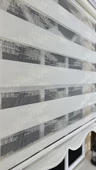 Zebra Stor Nakışlı Ekru Etek Dilimli ST 124  Ekru 170 x 200 - 6