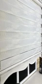 Zebra Stor Nakışlı Ekru Etek Dilimli ST 124  Ekru 170 x 200 - 7