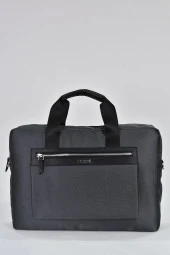 Macbook Air - Macbook Pro 17 İnç Uyumlu Laptop & Evrak Çantası Antrasit 2047 - 1