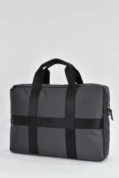 Macbook Air - Macbook Pro 17 İnç Uyumlu Laptop & Evrak Çantası Antrasit 2047 - 4