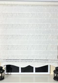 Zebra Stor Nakışlı Ekru Etek Dilimli ST 125  Ekru 60 x 200 - 5