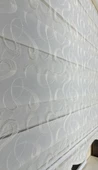 StorBurada Zebra Stor Nakışlı Ekru Etek Dilimli ST 125  Ekru 110 x 200 - 5