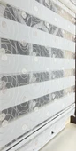 Zebra Stor Nakışlı Ekru Etek Dilimli ST 126  Ekru 140 x 260 - 1