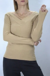 Ön Arka V Yaka Kaşkorse Body - 2