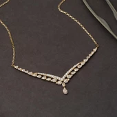 14 Ayar Damla Tasarım Altın Üçlü Söz Seti thumbnail 3