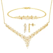 Baget Tasarım 14 Ayar Altın Nişan Seti thumbnail 1