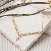 Baget Tasarım 14 Ayar Altın Nişan Seti thumbnail 7