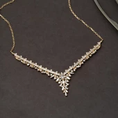 Baget Tasarım 14 Ayar Altın Nişan Seti thumbnail 3