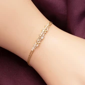 Baget Tasarım 14 Ayar Altın Nişan Seti thumbnail 5