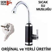 Elektrikli Sıcak Musluk Ani Su Isıtıcı Termal Şofben Musluk ASG-4P - 1