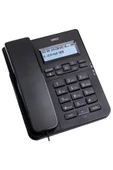 Karel TM145 Ekranlı Masaüstü Kablolu Telefon Siyah - 1