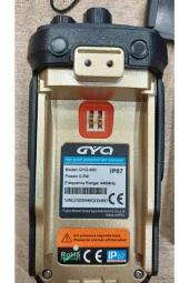 GYQ Q990 Pmr El Telsizi 15 Km IP67 Su Geçirmez (Tekli Paket) - 3