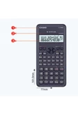 Casio FX-82MS 2. Versiyon 240 Fonksiyonlu Bilimsel Hesap Makinesi - 2