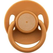 Wee Baby Cool Yuvarlak Uçlu Emzik 0-6 Ay Kahve No:1 - 1