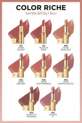 L'Oréal Paris Color Riche Saten Bitişli Ruj - 601 Worth It - 7