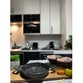 BENA LİFE GRANİT ÇİFT KULPLU OMLET/ SAHAN TAVASI 24 CM - 1