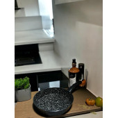 BENA LİFE GRANİT TEK KULPLU YANMAZ YAPIŞMAZ TAVA 22 CM - 1