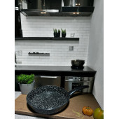 BENA LİFE GRANİT TEK KULPLU YANMAZ YAPIŞMAZ TAVA 24CM - 1
