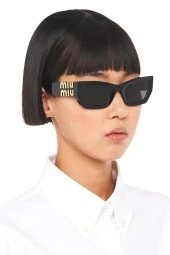 MİU MİU MU 09WS COL 1AB-5S0 53-22-135 KADIN GÜNEŞ GÖZLÜĞÜ thumbnail 1