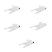 Arma Rulo Şeffaf Market Poşet Torba - Hışır Atlet Poşet -Küçük Boy - 200 Adetlik 5 Rulo - 1