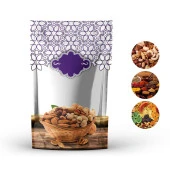 Mor Kuruyemi̇ş Desenli̇ Doypack 24x35+5,5 Cm 2000gr 1000 Adet - 1