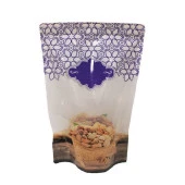 Mor Kuruyemi̇ş Desenli̇ Doypack 24x35+5,5 Cm 2000gr 1000 Adet - 2