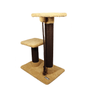 Zampa Cristales Kedi Tırmalama 83 cm Golden - 1