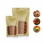 Gold Şeffaf Metalize Kilitli Doypack 13x22+4 Cm 250 Gr 1000 Adet thumbnail 1