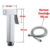 Taharetmatik Ara Musluk Filtreli Metal Lüks Tuvalet WC Banyo Klozet Bide Taharet Musluğu Bebek Hayvan Araba Yıkama Musluğu thumbnail 3