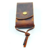 TAMSET Deri İsviçre Çakısı Kılıfı M Kahverengi - 1