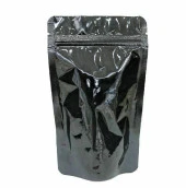 Si̇yah Parlak Alümi̇nyum Ki̇li̇tli̇ Doypack 13x22+4 Cm 250 Gr 1000 Adet - 2