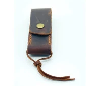 TAMSET Deri İsviçre Çakısı Kılıfı S Kahverengi - 1