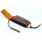 TAMSET Deri İsviçre Çakısı Kılıfı S Kahverengi - 3